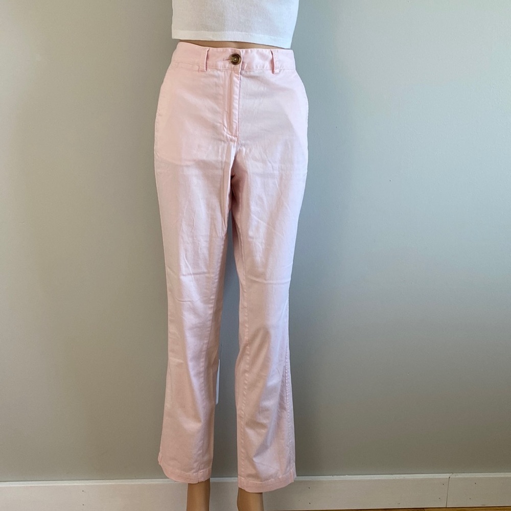 J.Jill light pink soft chinos pants sz 8 women’s